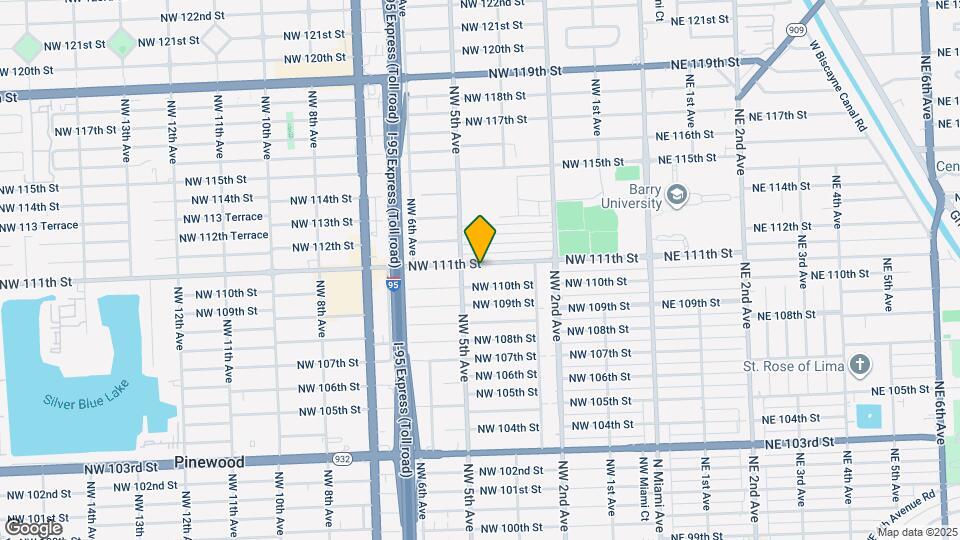 420 NW 111th St Map and Location Details