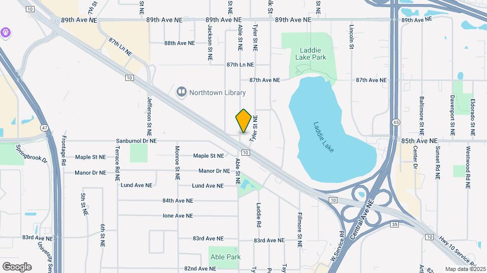 8511 Able St NW Mapa y Detalles de la Ubicación
