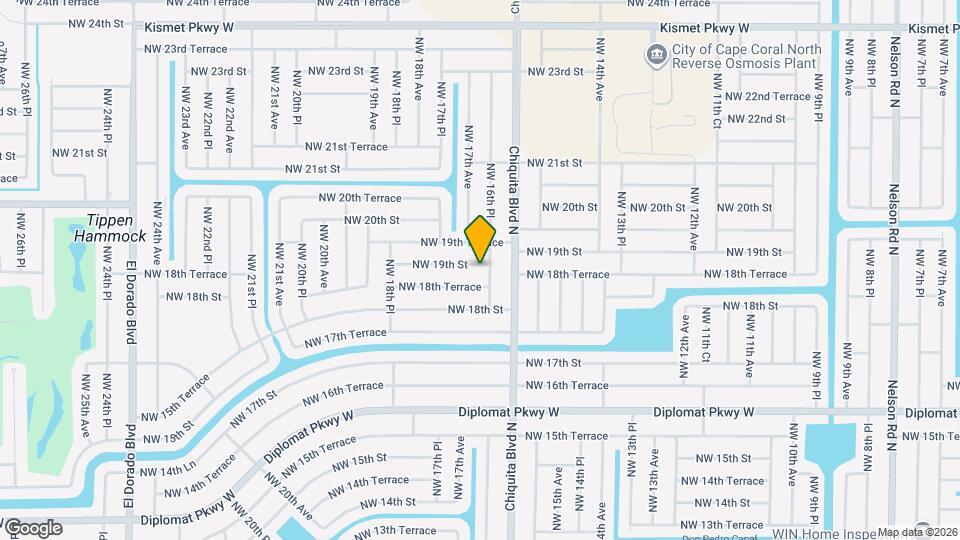 1622 NW 19th St Map and Location Details