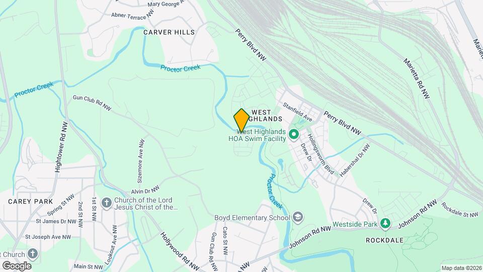 1791 Willow Way Map and Location Details