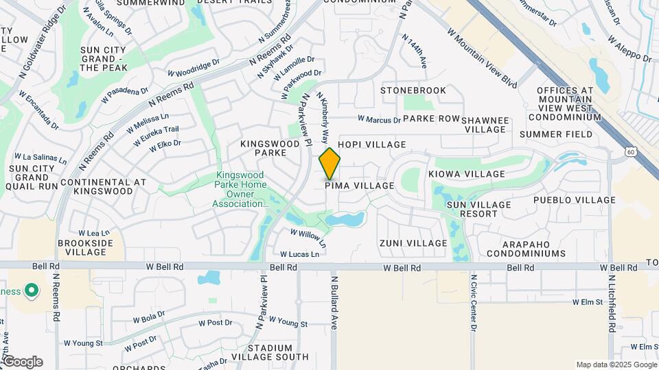 17311 N Kimberly Way Map and Location Details