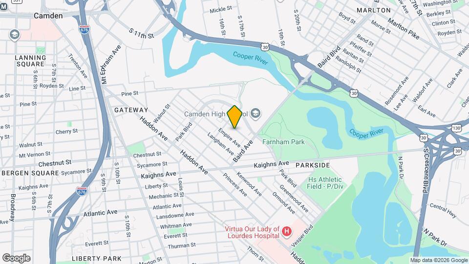 1237 Magnolia Ave Map and Location Details