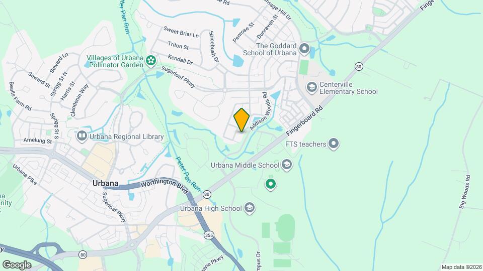 9503 Burgee Pl Map and Location Details