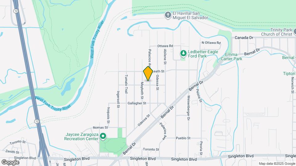 3709 Palacios Ave Map and Location Details