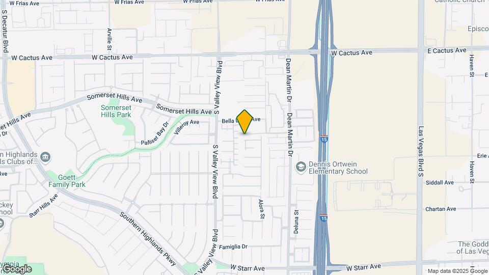 3566 Spoleto Ave Map and Location Details