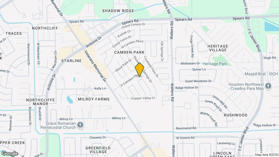 11843 Ironstone Ct Map and Location Details