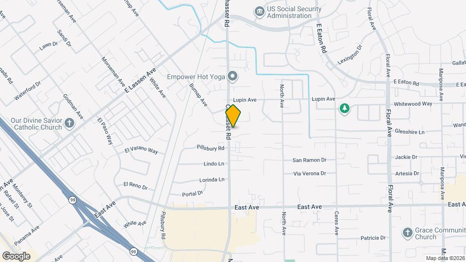 2758 Cohasset Rd, Unit D Map and Location Details