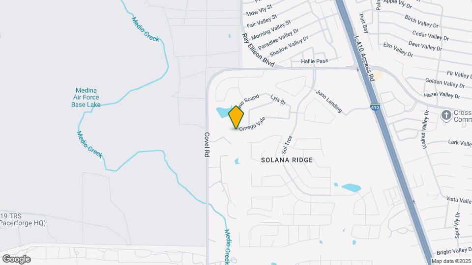 7542 Omega Vale Map and Location Details