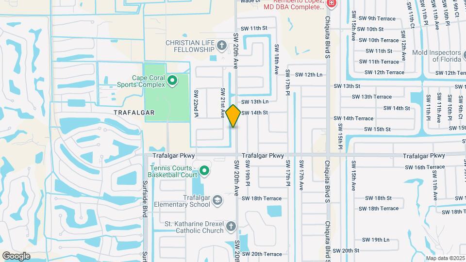 1502 SW 20th Ave Map and Location Details