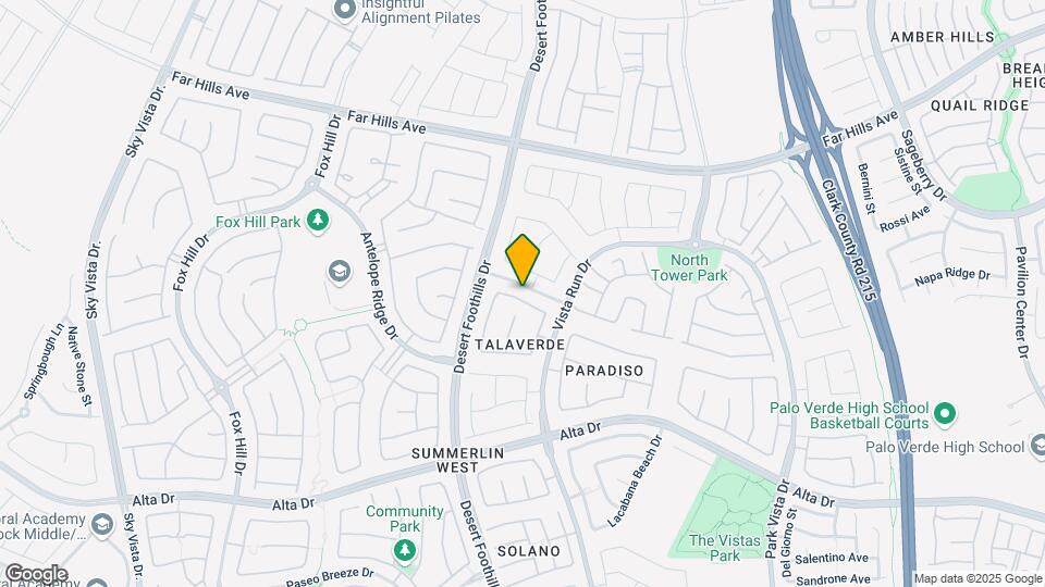 11754 Stonewall Springs Ave Map and Location Details