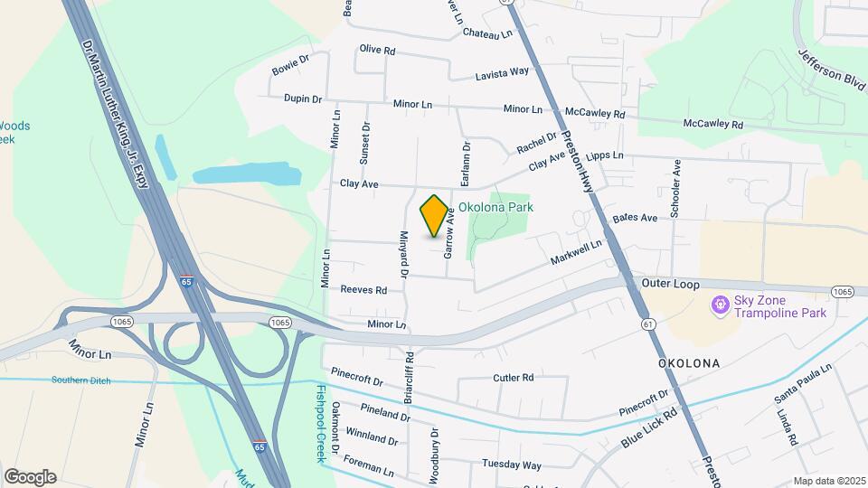 1045 Garrow Ct Map and Location Details