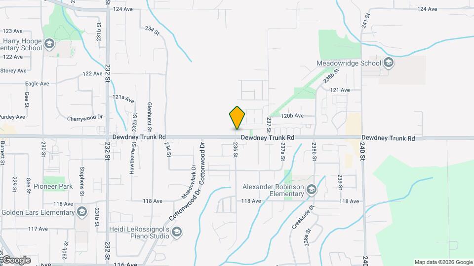 23605 Dewdney Trunk Rd Map and Location Details