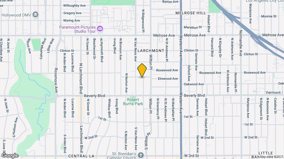 379 N Ridgewood Pl Map and Location Details
