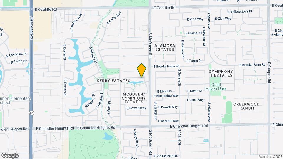 931 E Canyon Way Mapa y Detalles de la Ubicación