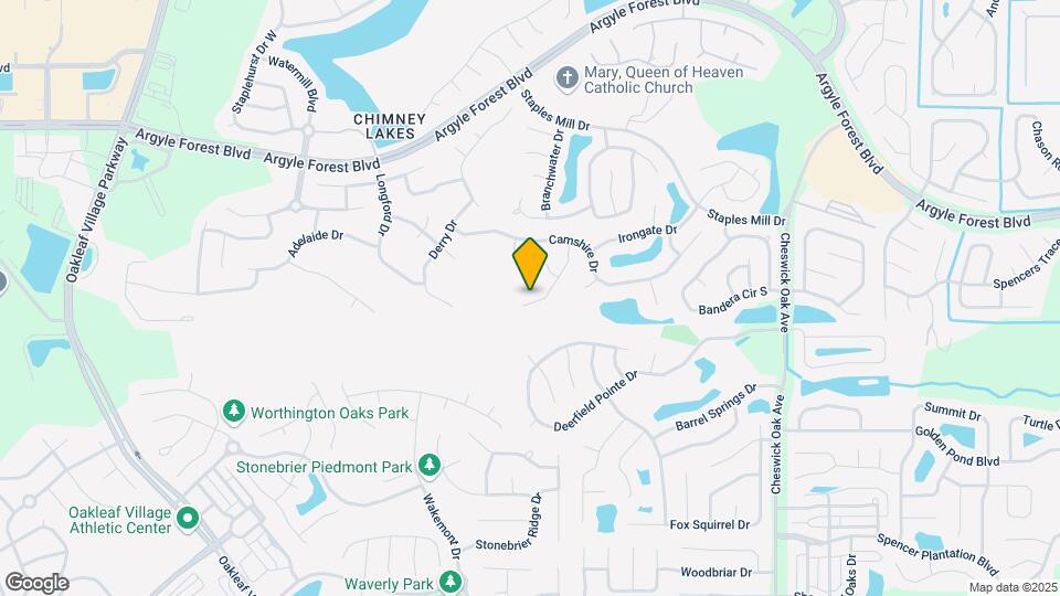 8618 Wyndhurst Dr Map and Location Details