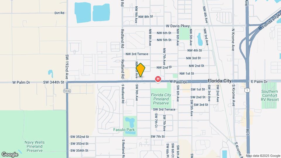 870 W Palm Dr Map and Location Details