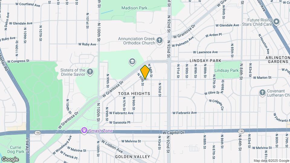 9431 W Marion St Map and Location Details