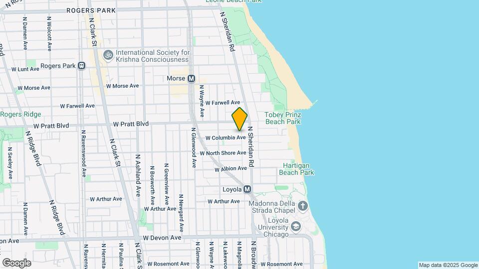 1220 W Columbia Ave, Unit 3 Mapa y Detalles de la Ubicación