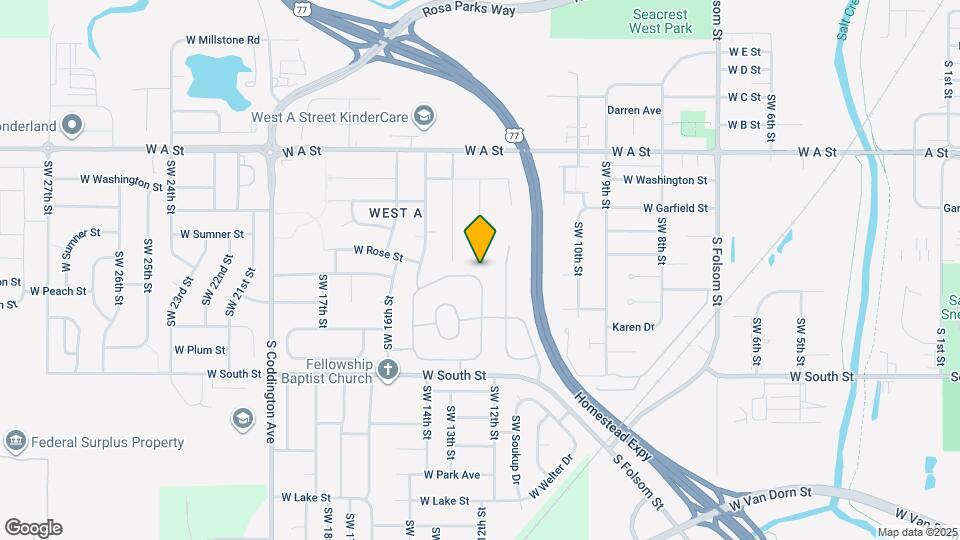 1800 SW 12th St Map and Location Details