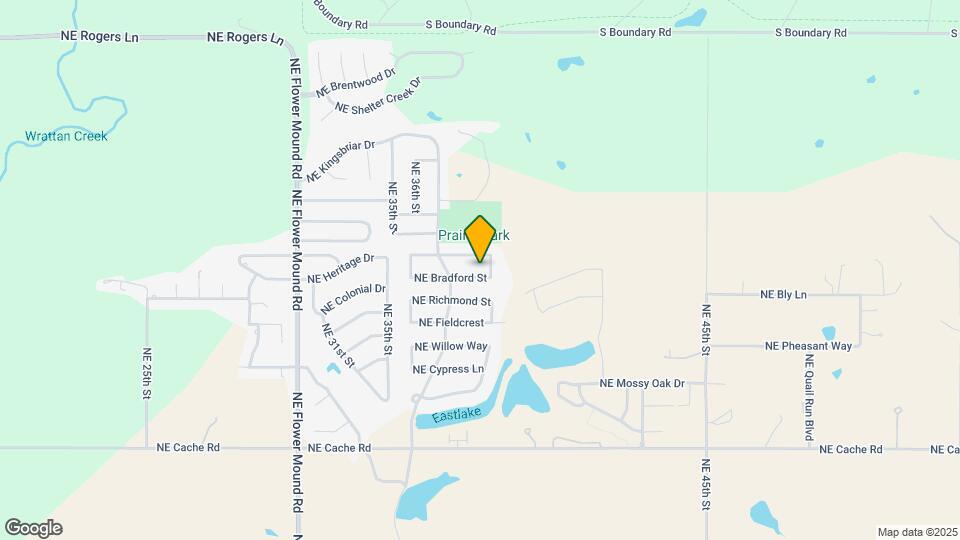 3712 NE Bradford St Map and Location Details