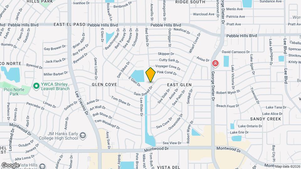 2403 Red Sails Dr Map and Location Details