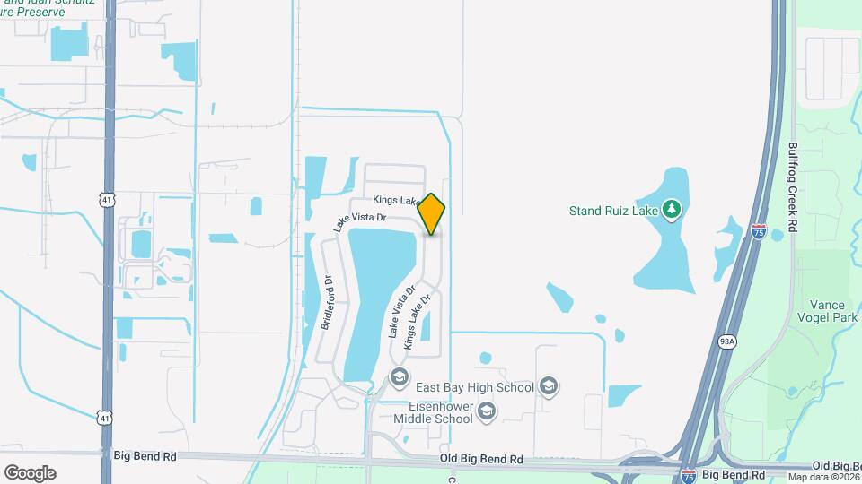 12808 Lake Vista Dr Mapa y Detalles de la Ubicación