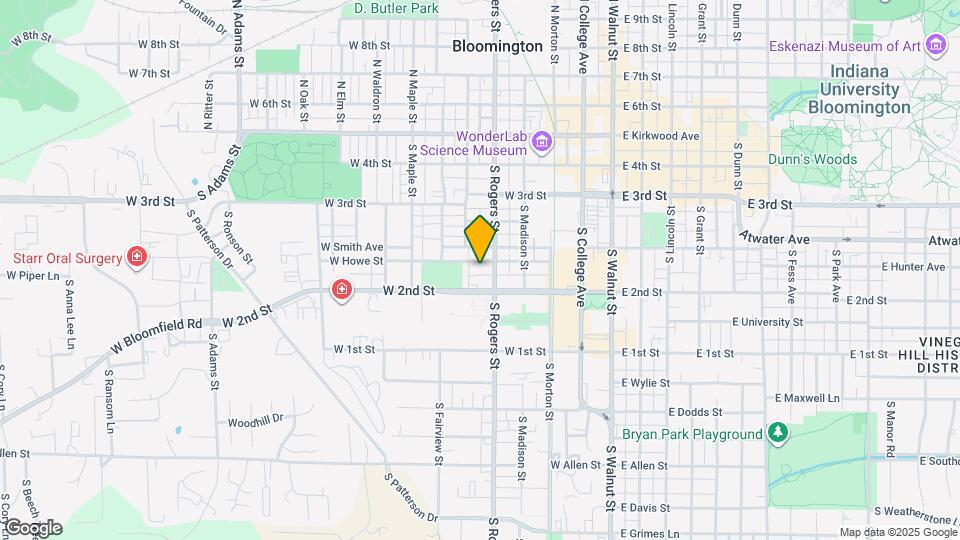 515 1/2 W Howe St Map and Location Details