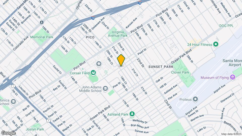 2311-2319 20th St Mapa y Detalles de la Ubicación