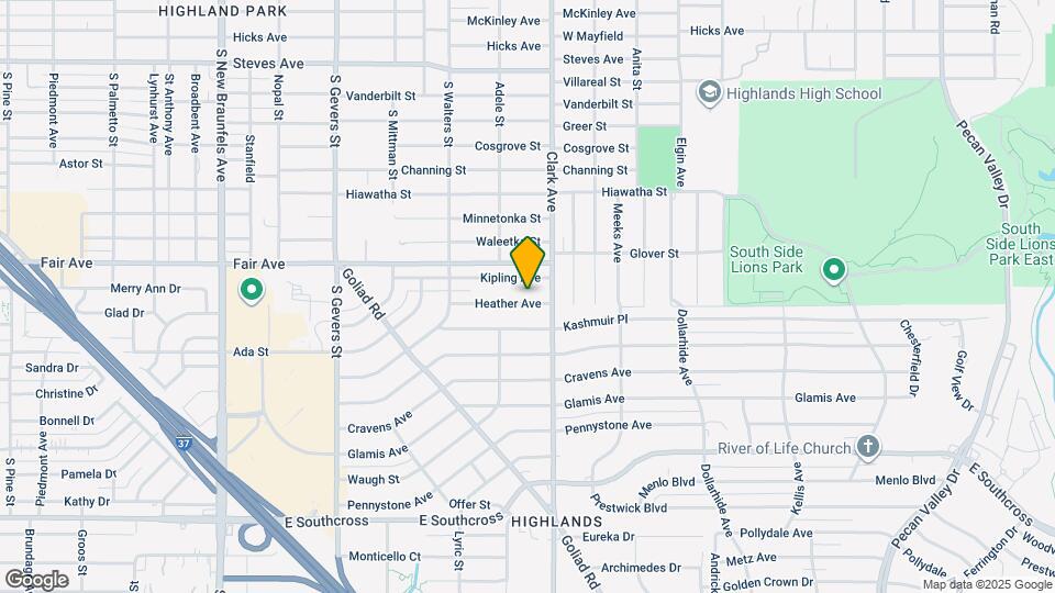 163 Heather Ave Map and Location Details