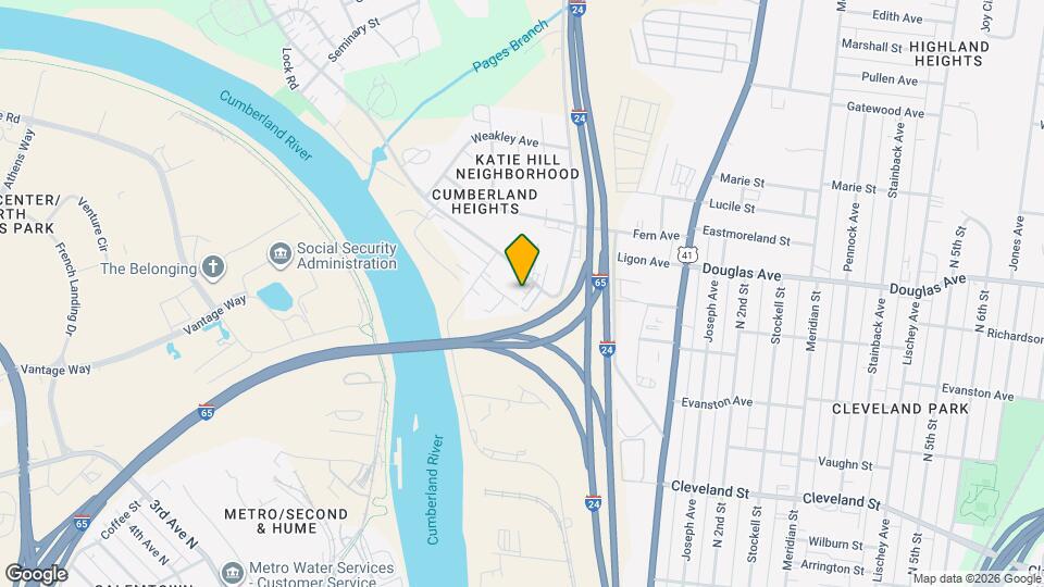 1112 Baptist World Center Dr Mapa y Detalles de la Ubicación