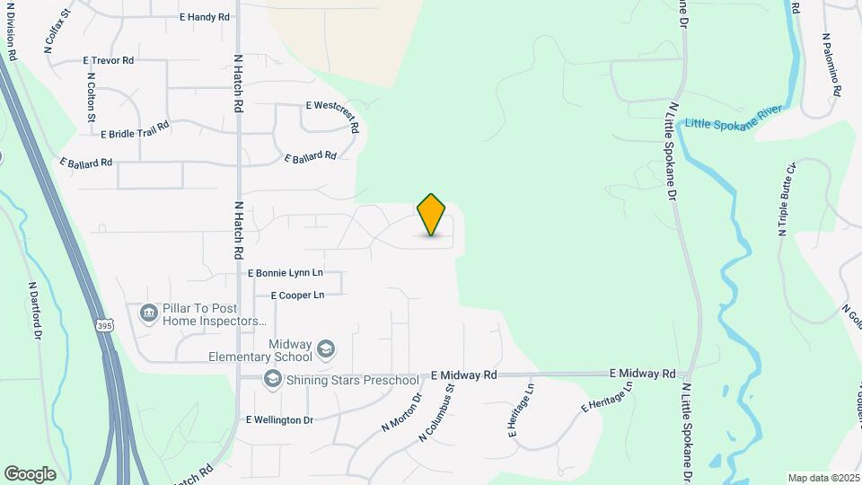 1131 E Silver Pine Rd Map and Location Details