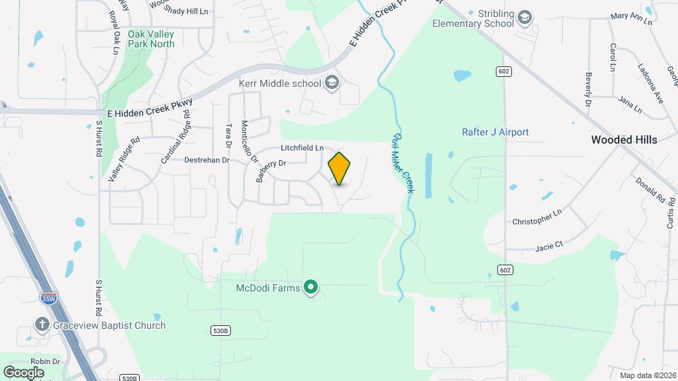 1125 Marigold Dr Map and Location Details