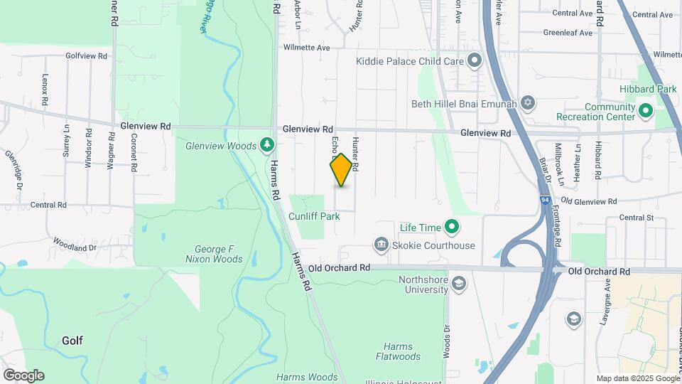 623 Echo Ln Map and Location Details