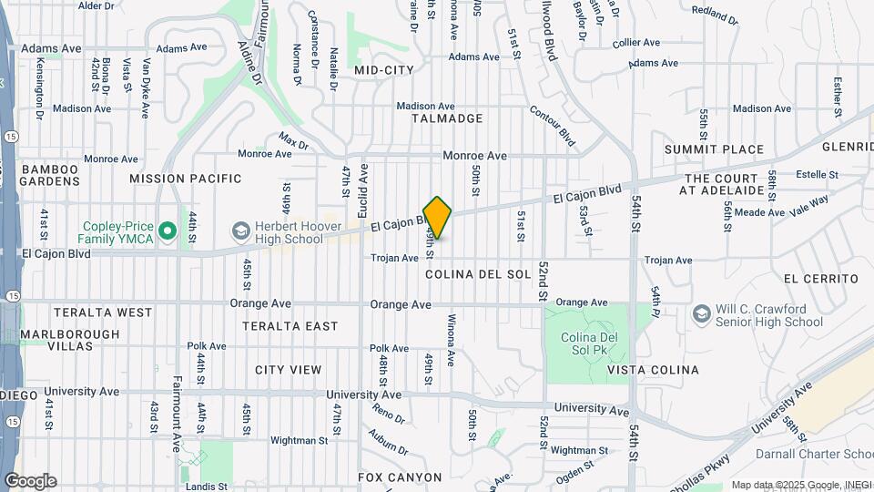 4313 49th St Map and Location Details