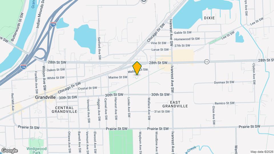 3428 Wallace Ct SW Map and Location Details