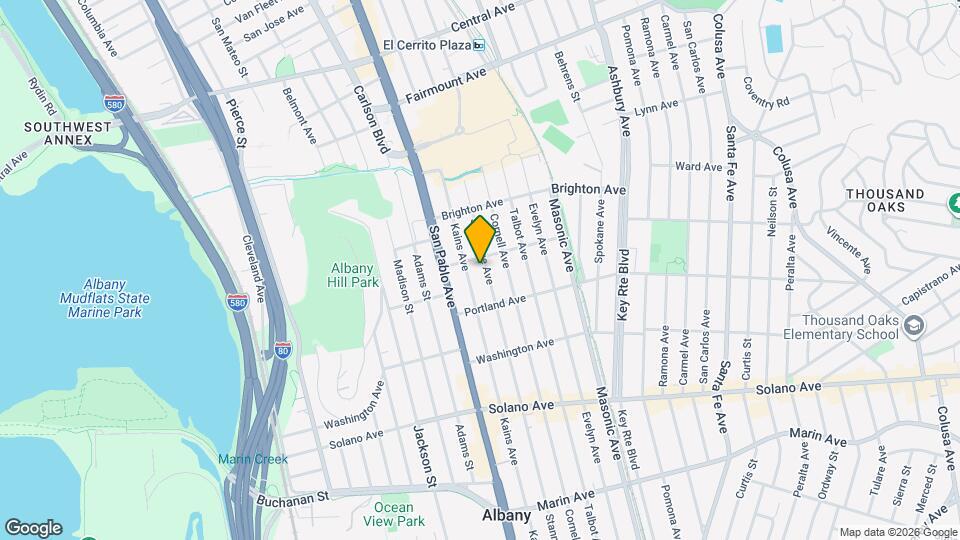 612 Stannage Ave Mapa y Detalles de la Ubicación