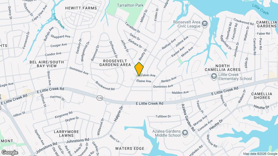 8036 Halprin Dr Map and Location Details