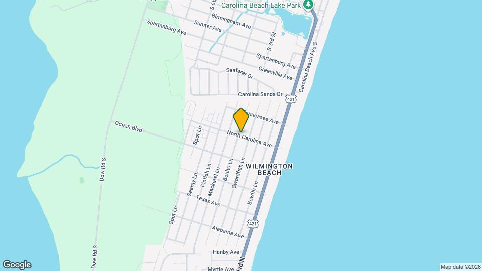 604 N Carolina Ave Mapa y Detalles de la Ubicación