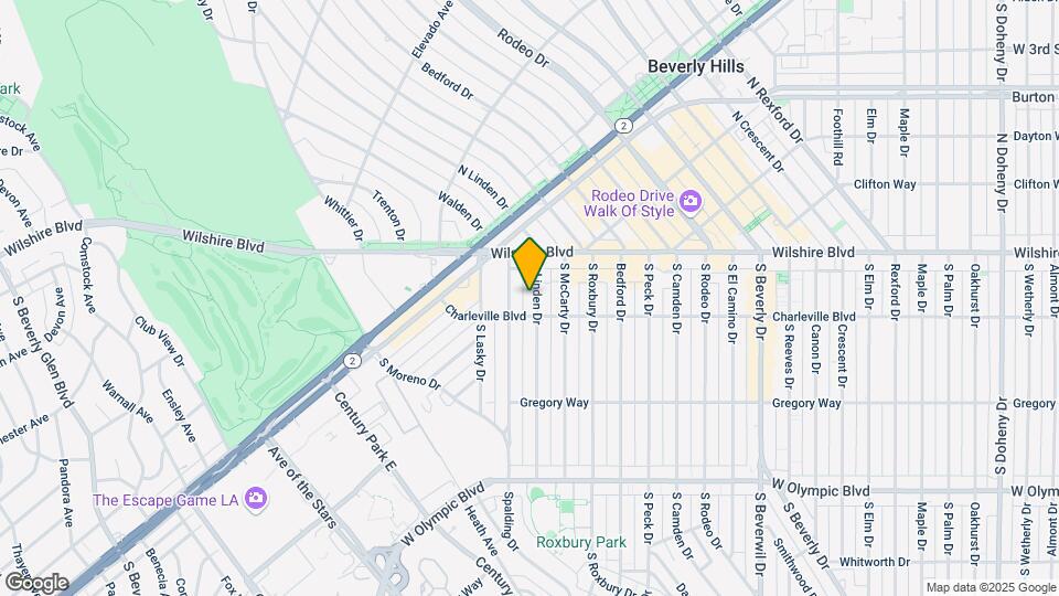 141 S Linden Dr, Unit 303 Map and Location Details