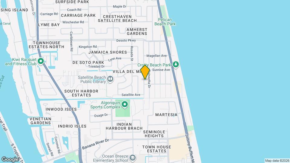 741 Verbenia Dr Mapa y Detalles de la Ubicación