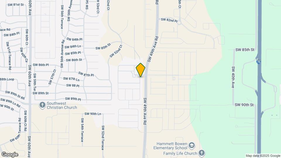 8988 SW 49th Cir Map and Location Details