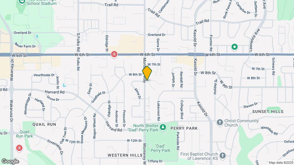 901 Christie Ct Map and Location Details