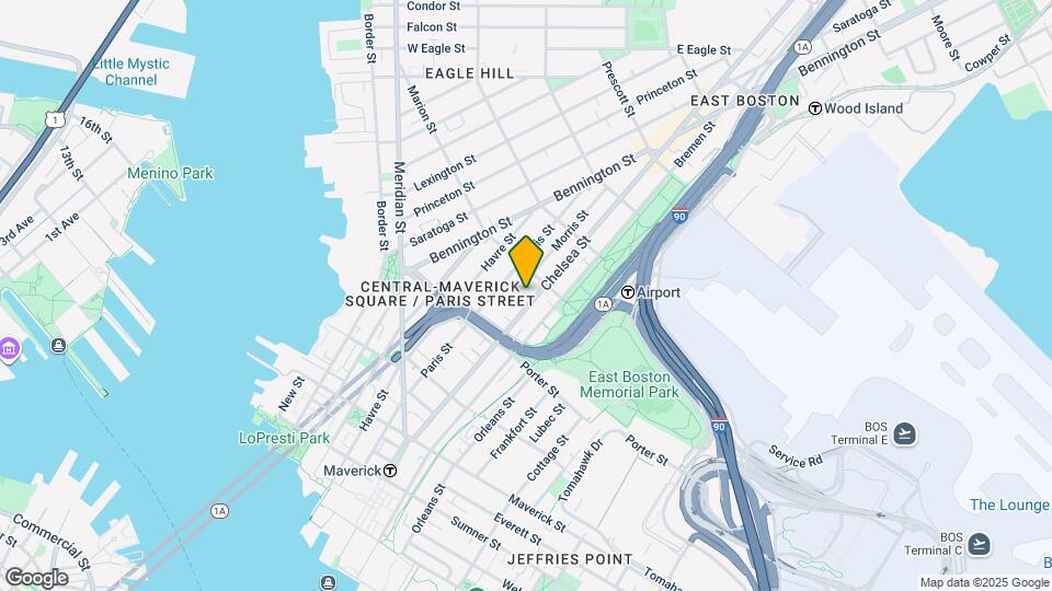 170 Chelsea St, Unit 2 Map and Location Details