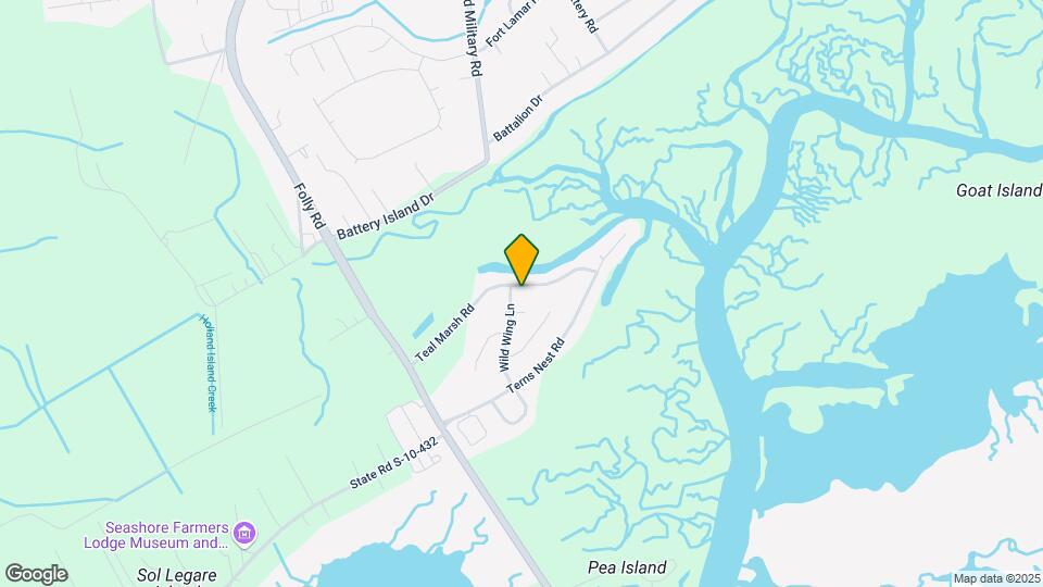 1613 Teal Marsh Rd Map and Location Details