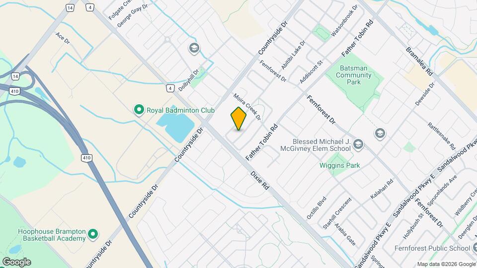 26 Openbay Gardens Map and Location Details