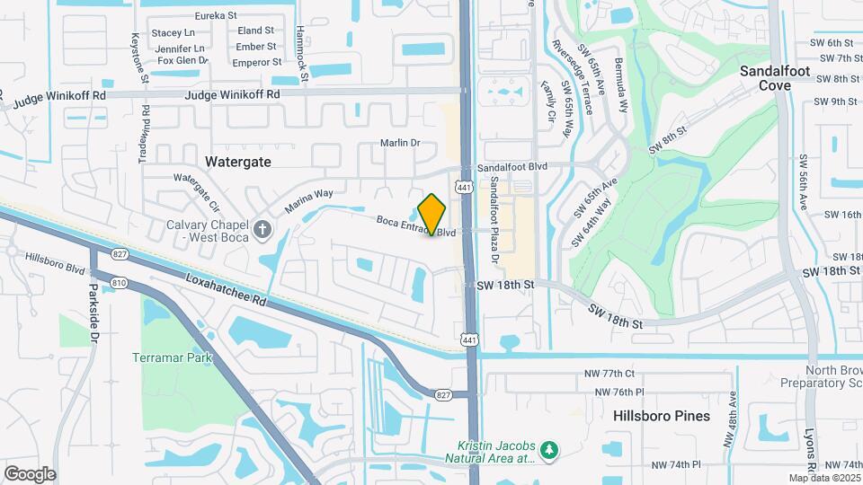 10120 Boca Entrada Blvd Mapa y Detalles de la Ubicación