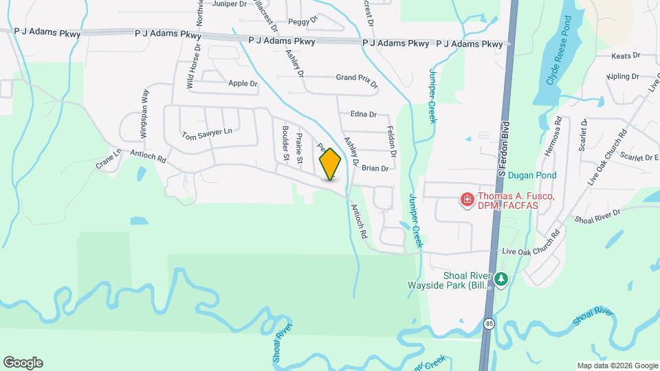 180 Peoria Blvd Map and Location Details