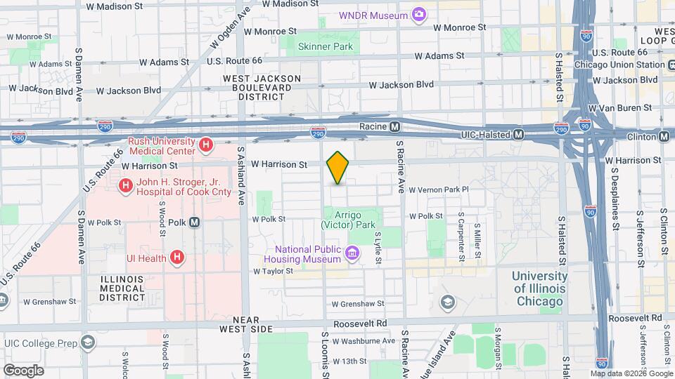 1337 W Flournoy St Map and Location Details