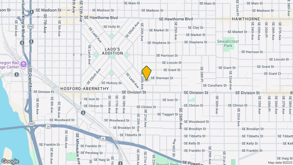 2025 SE Caruthers St Map and Location Details