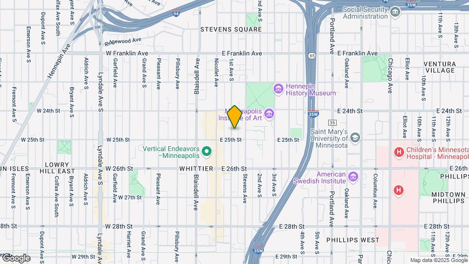 2437 1st Ave S Map and Location Details
